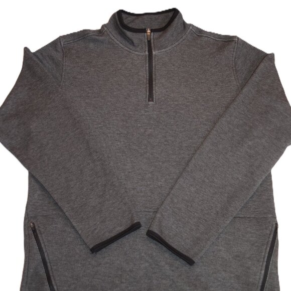 Long sleeve Fleece 3/4 Zip Pullover - Picture 1 of 7